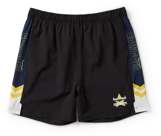 North Queensland Cowboys 2025 NRL Kids Tech Shorts
