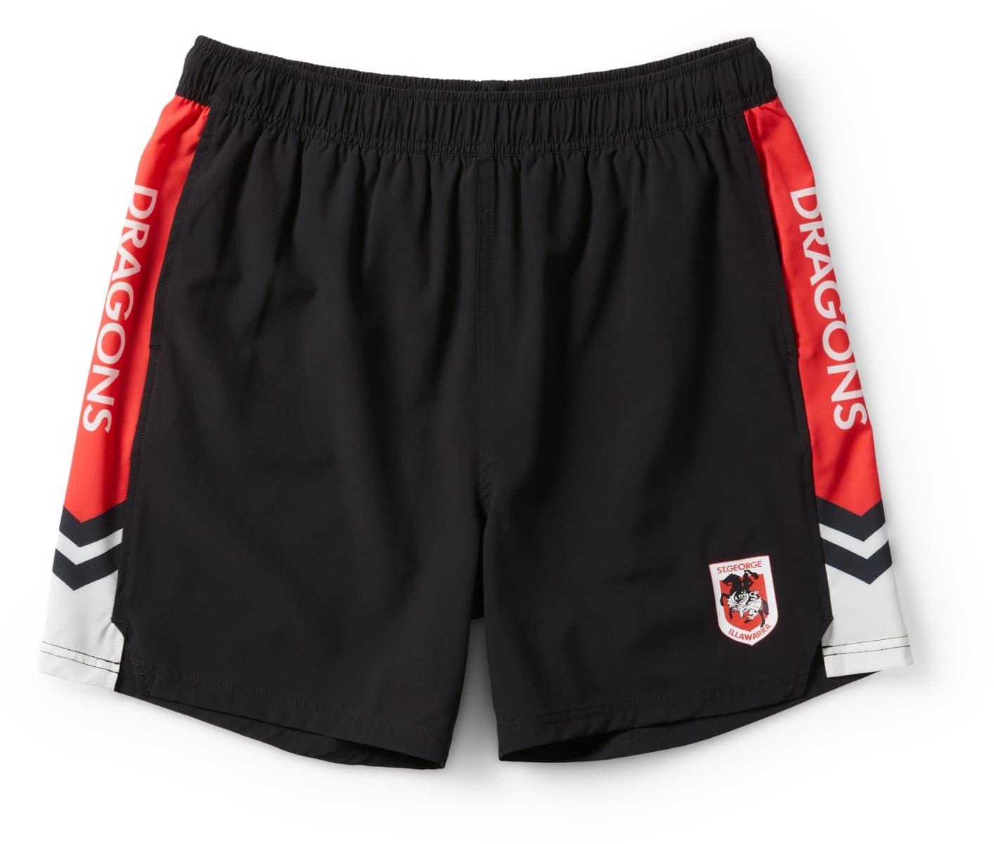 St George Dragons 2025 NRL Mens Tech Shorts