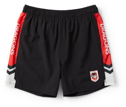 St George Dragons 2025 NRL Mens Tech Shorts