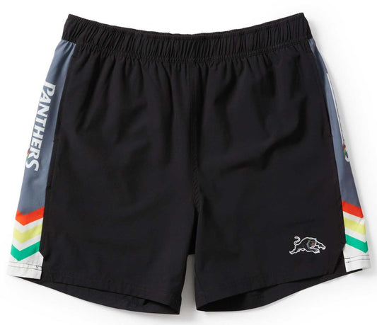 Penrith Panthers 2025 NRL Kids Tech Shorts