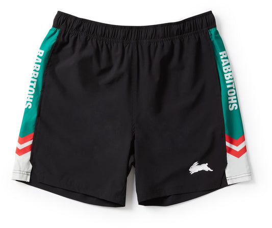 South Sydney Rabbitohs 2025 NRL Kids Tech Shorts
