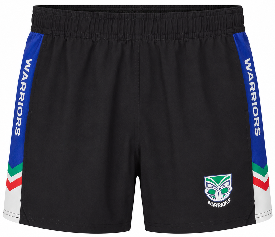 New Zealand Warriors NRL Mens Tech Shorts
