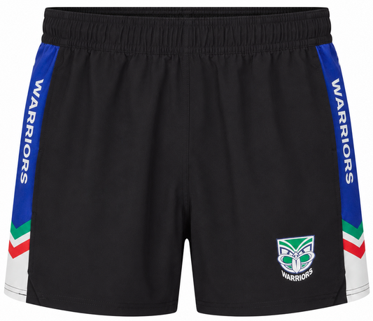 New Zealand Warriors NRL Mens Tech Shorts