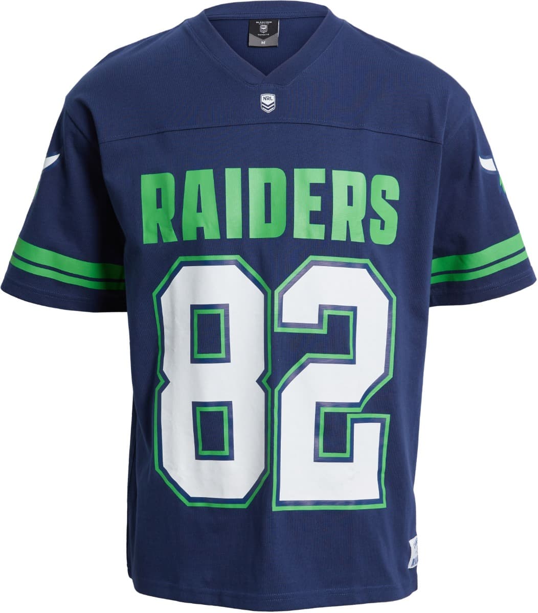 Canberra Raiders 2025 NRL Mens Gridiron Shirt