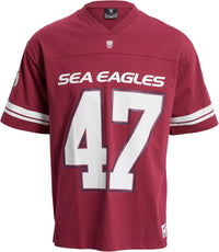 Manly Sea Eagles 2025 NRL Mens Gridiron Shirt
