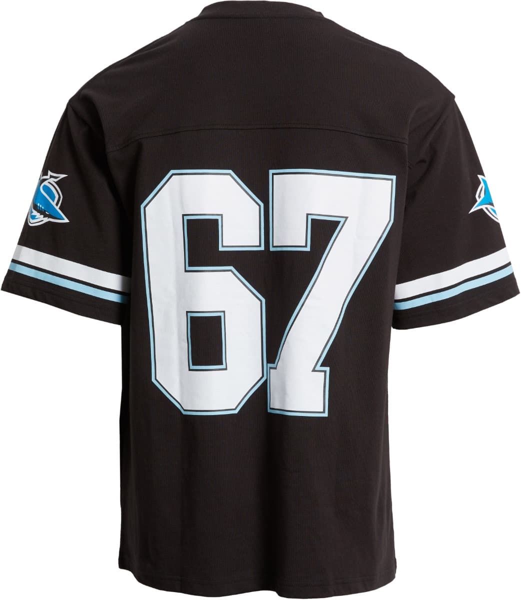 Cronulla Sharks 2025 NRL Mens Gridiron Shirt