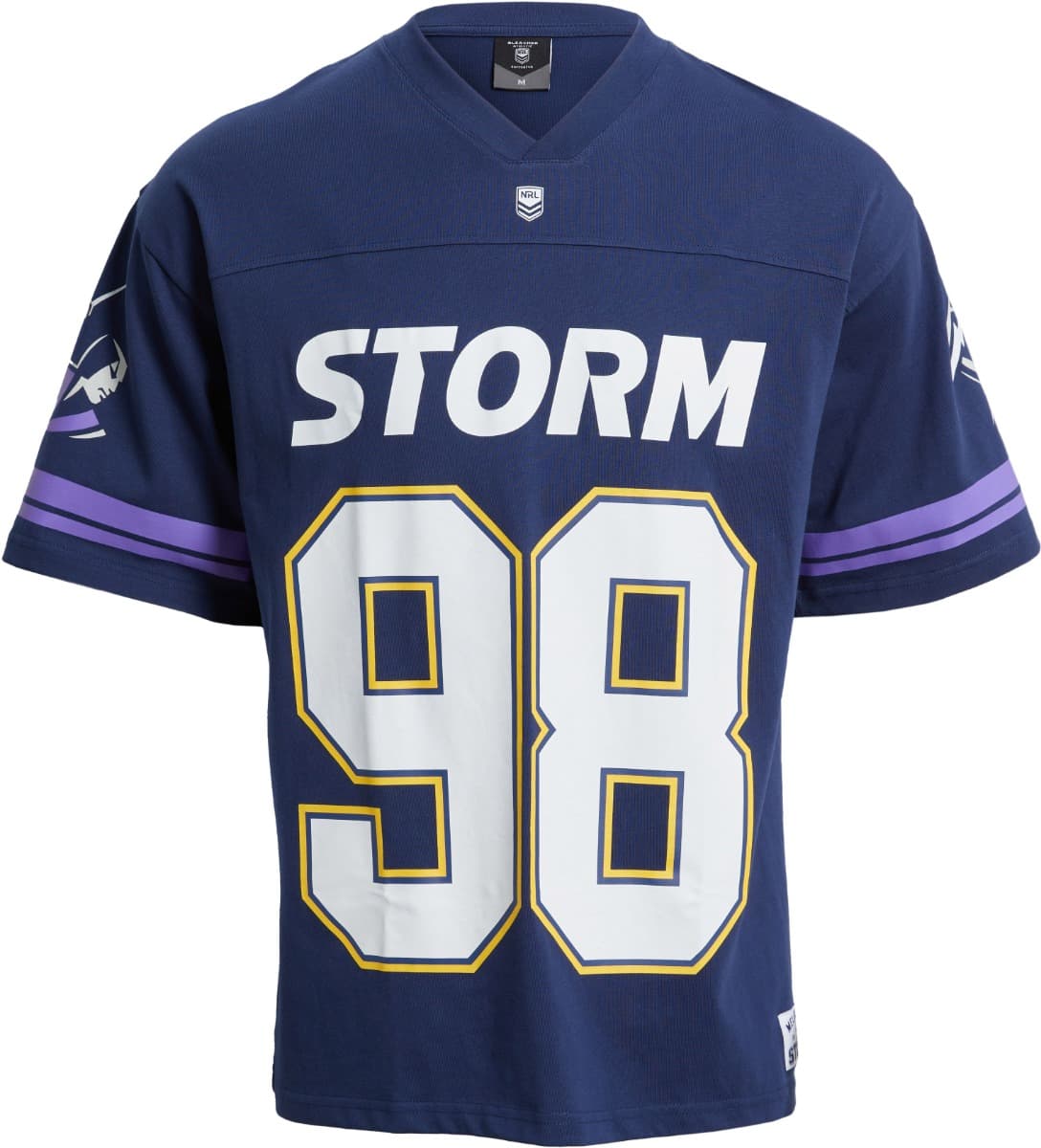 Melbourne Storm 2025 NRL Mens Gridiron Shirt