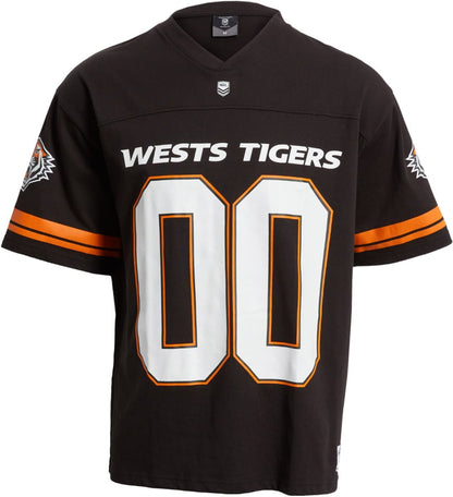 Wests Tigers 2025 NRL Mens Gridiron Shirt