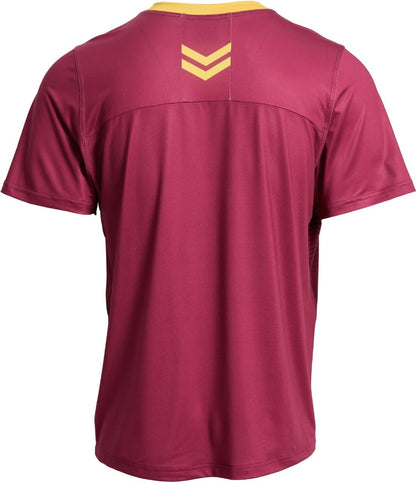 Brisbane Broncos 2025 NRL Mens Tech Shirt