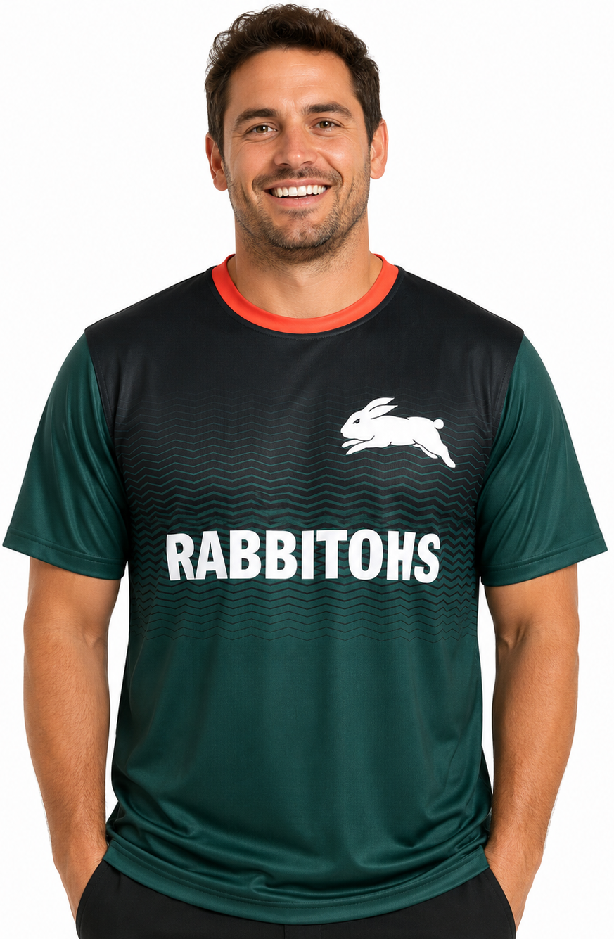 South Sydney Rabbitohs NRL Mens Tech Shirt