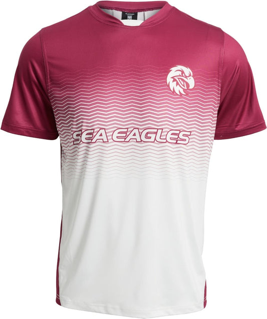 Manly Sea Eagles 2025 NRL Mens Tech Shirt