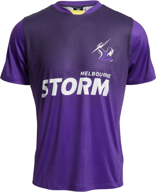 Melbourne Storm 2025 NRL Mens Tech Shirt