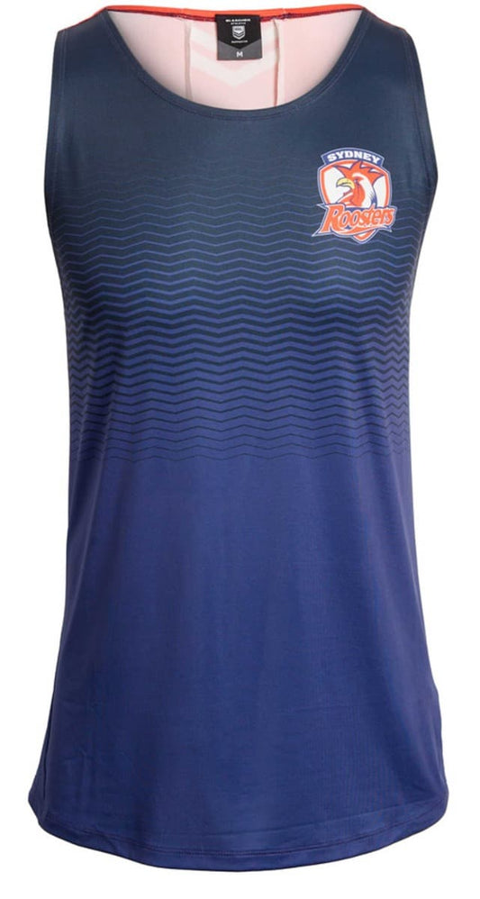 Sydney Roosters 2025 NRL Mens Tech Tank Singlet