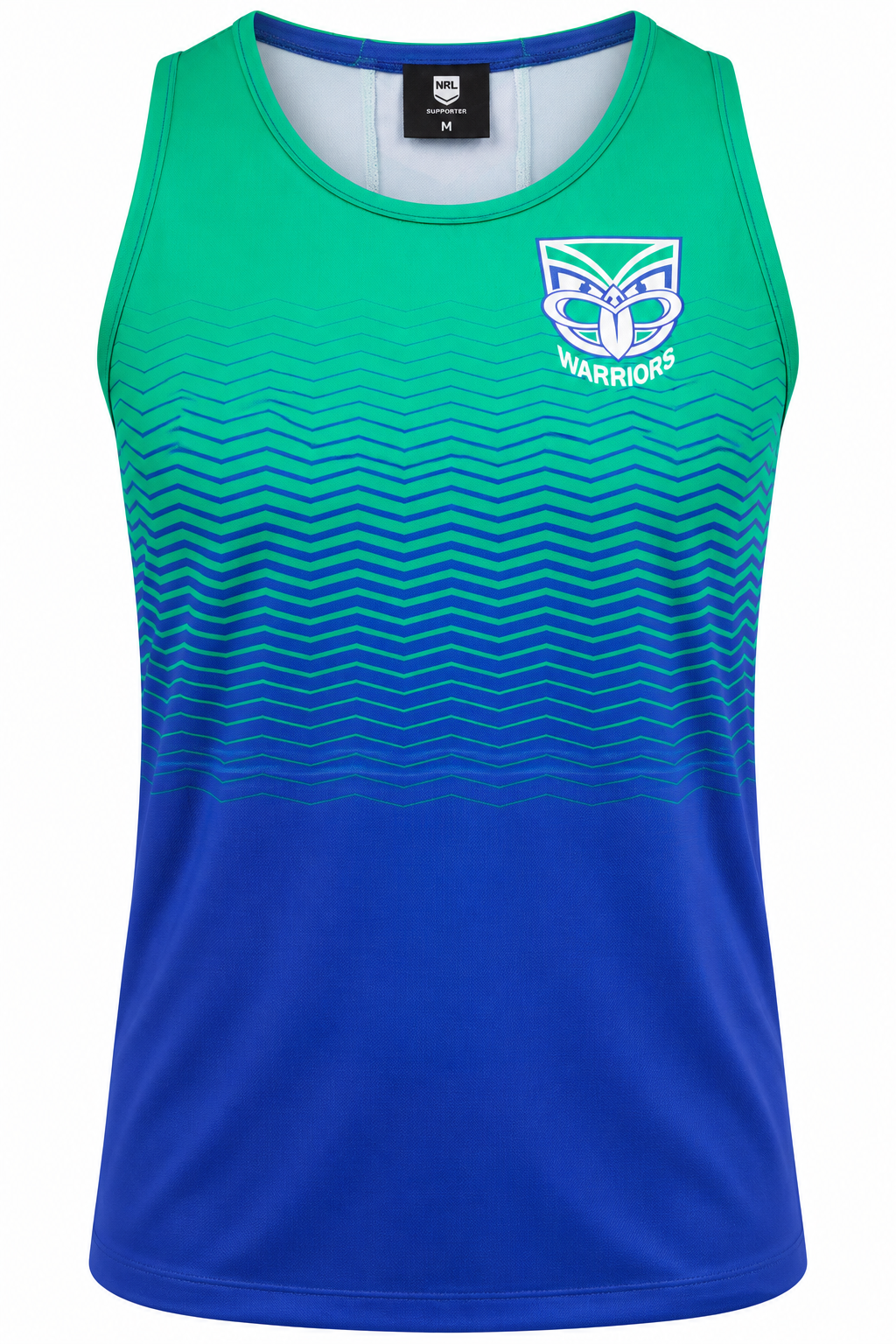 New Zealand Warriors NRL Mens Tech Tank Singlet