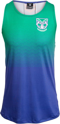 New Zealand Warriors 2025 NRL Mens Tech Tank Singlet