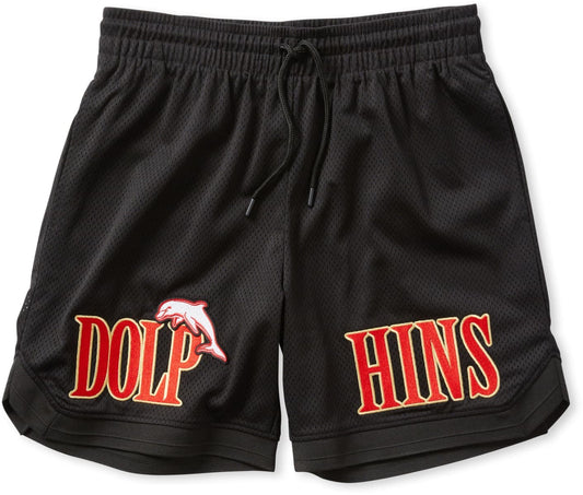 Dolphins 2025 NRL Mens Basketball Shorts