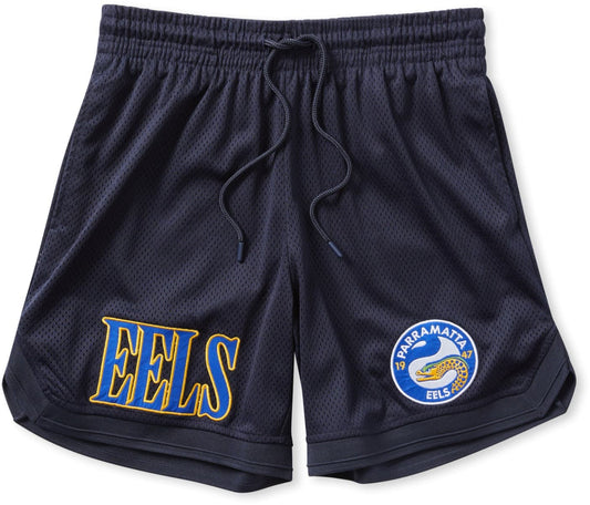 Parramatta Eels 2025 NRL Kids Basketball Shorts