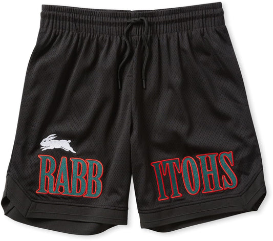 South Sydney Rabbitohs 2025 NRL Kids Basketball Shorts