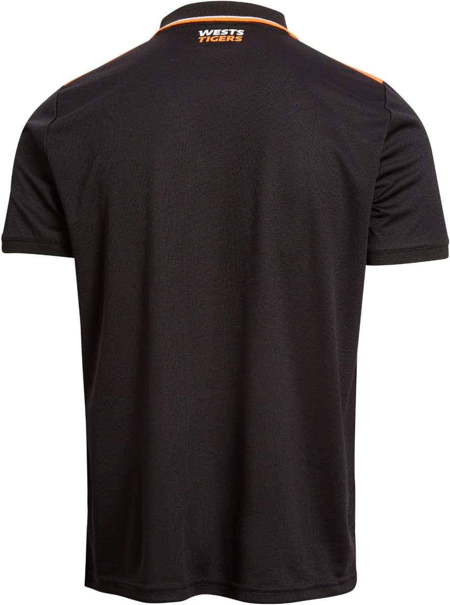 Wests Tigers 2025 NRL Mens Tech Polo Shirt