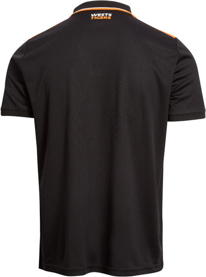 Wests Tigers 2025 NRL Mens Tech Polo Shirt