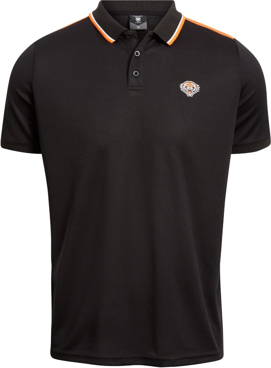 Wests Tigers 2025 NRL Mens Tech Polo Shirt