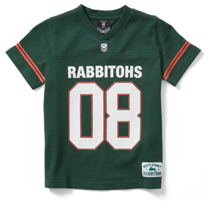 South Sydney Rabbitohs 2025 NRL Kids Gridiron Shirt