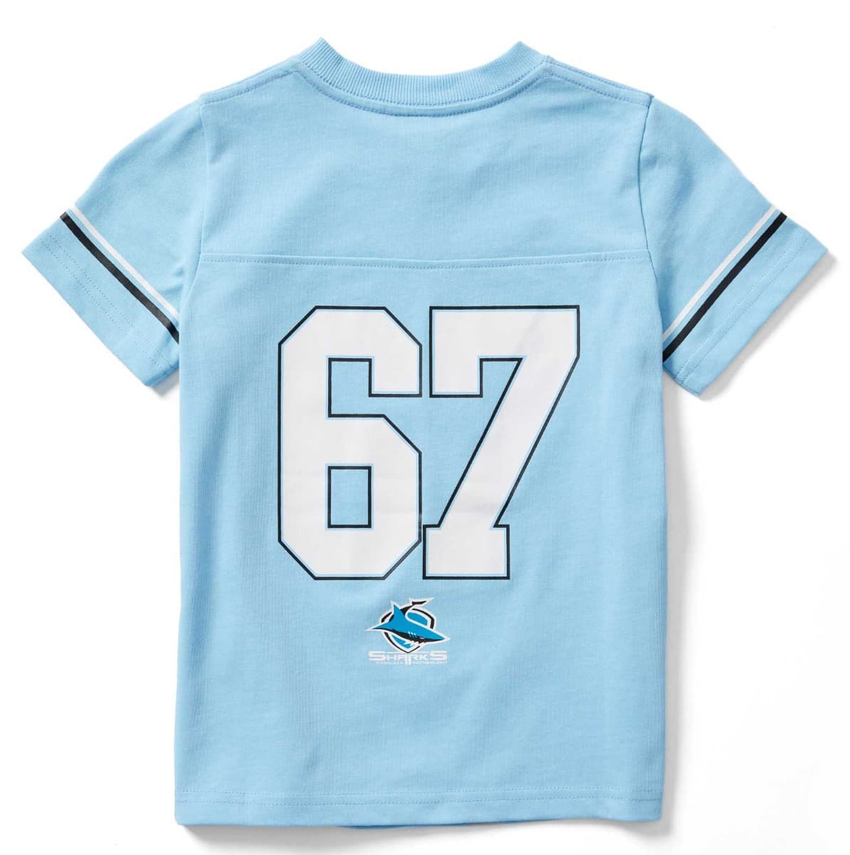 Cronulla Sharks 2025 NRL Kids Gridiron Shirt