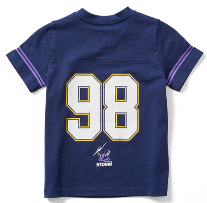 Melbourne Storm 2025 NRL Kids Gridiron Shirt