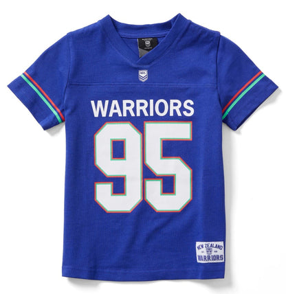 New Zealand Warriors 2025 NRL Kids Gridiron Shirt