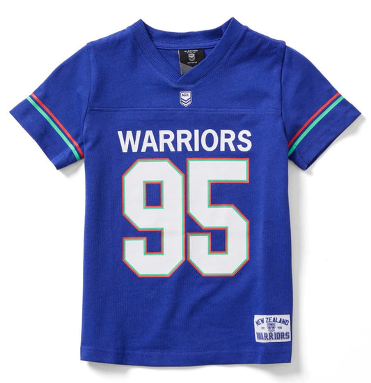 New Zealand Warriors 2025 NRL Kids Gridiron Shirt