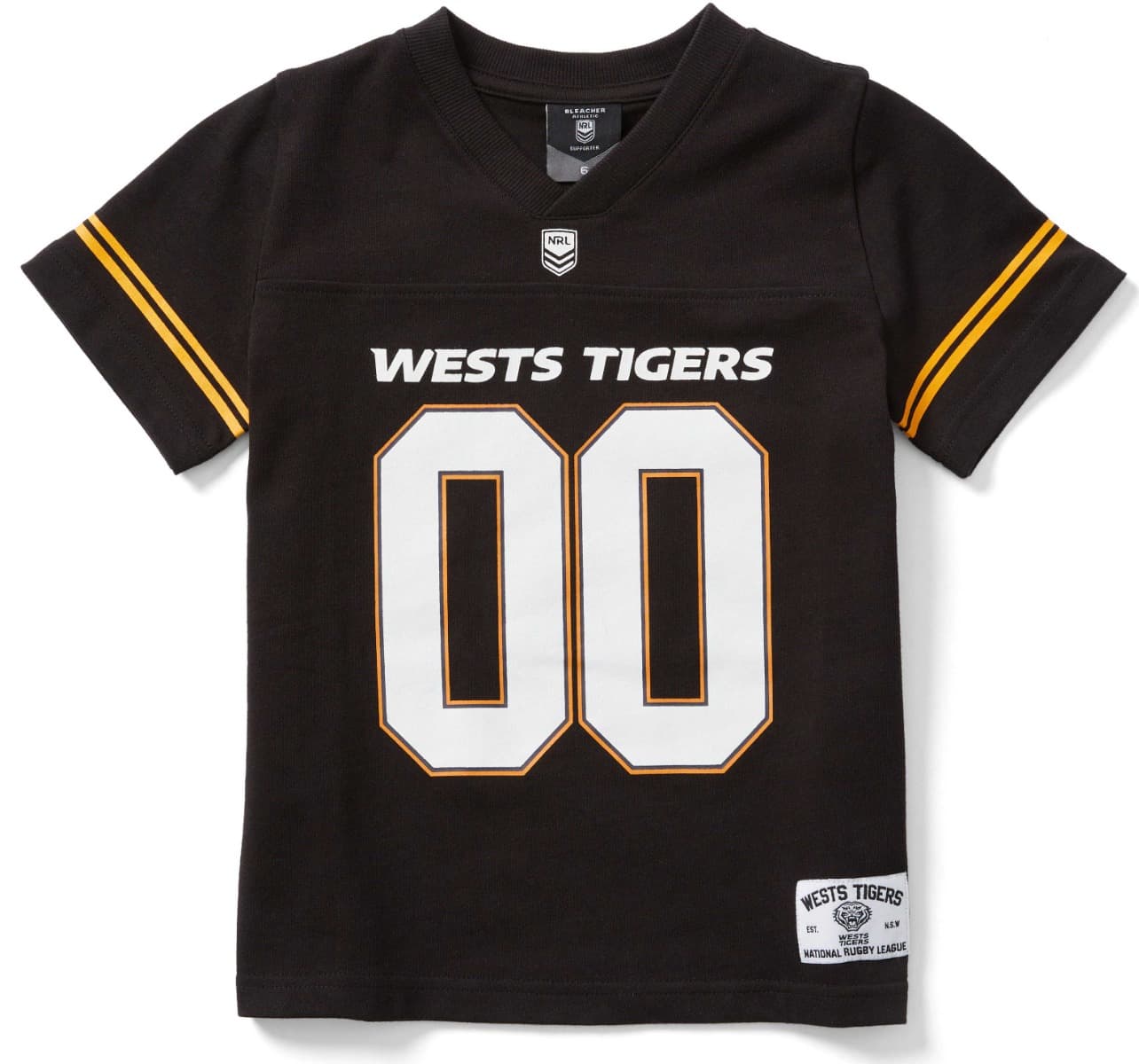 Wests Tigers 2025 NRL Kids Gridiron Shirt