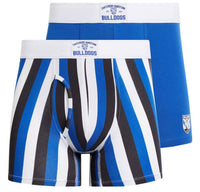 Canterbury Bulldogs 2025 NRL Mens Underwear 2 Pack