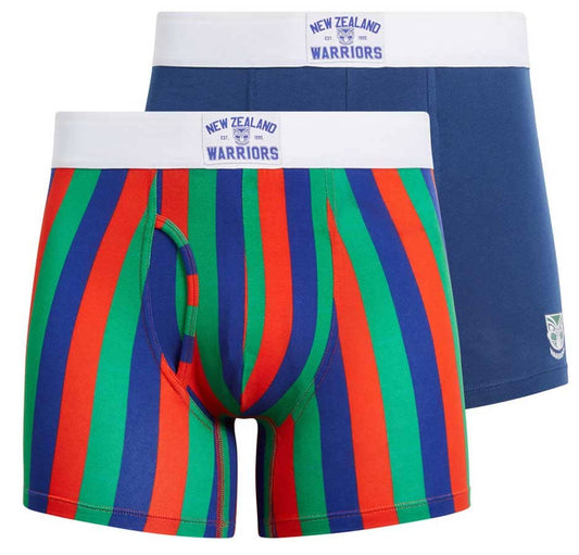 New Zealand Warriors 2025 NRL Mens Underwear 2 Pack