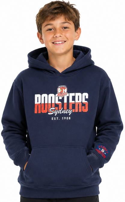 Sydney Roosters NRL Kids Collegiate Hoodie