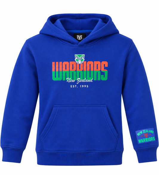 New Zealand Warriors NRL Kids Collegiate Hoodie