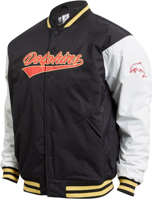 Dolphins 2025 NRL Mens Varsity Jacket