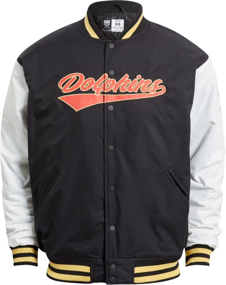 Dolphins 2025 NRL Mens Varsity Jacket