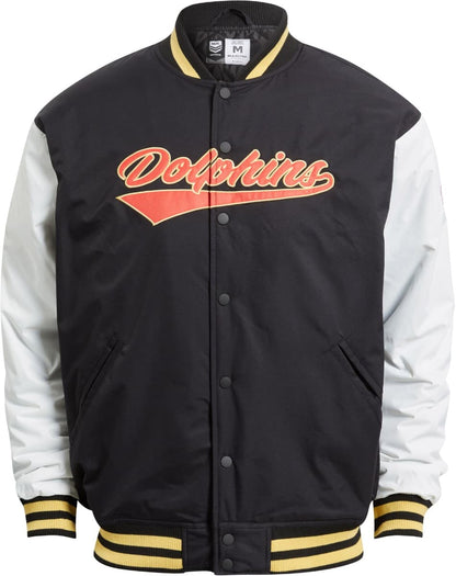Dolphins 2025 NRL Mens Varsity Jacket