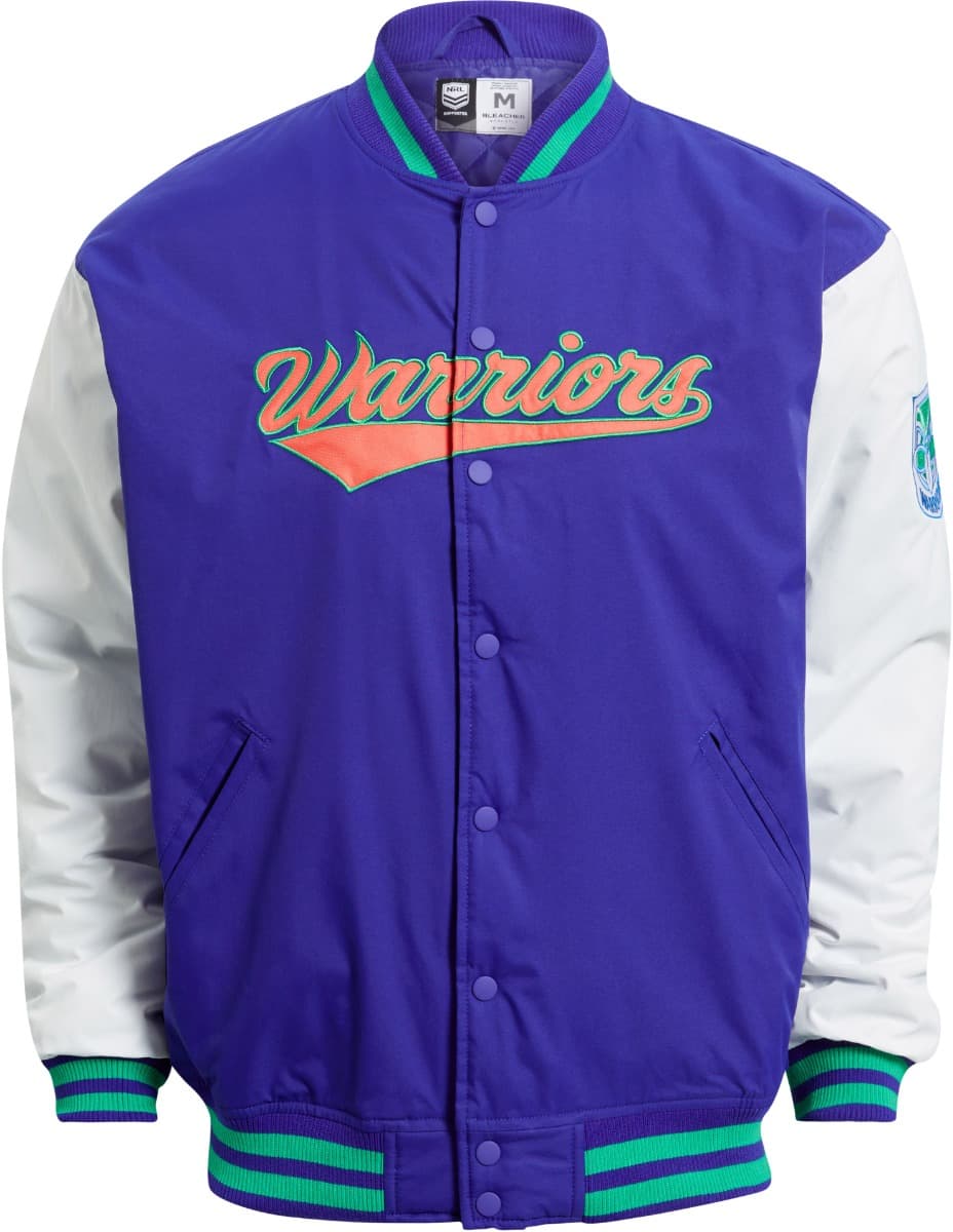 New Zealand Warriors 2025 NRL Mens Varsity Jacket