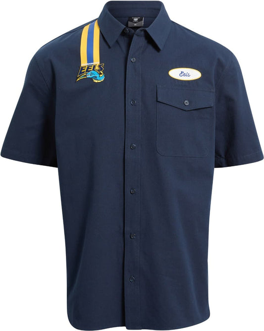 Parramatta Eels 2025 NRL Mens Mechanic Shirt