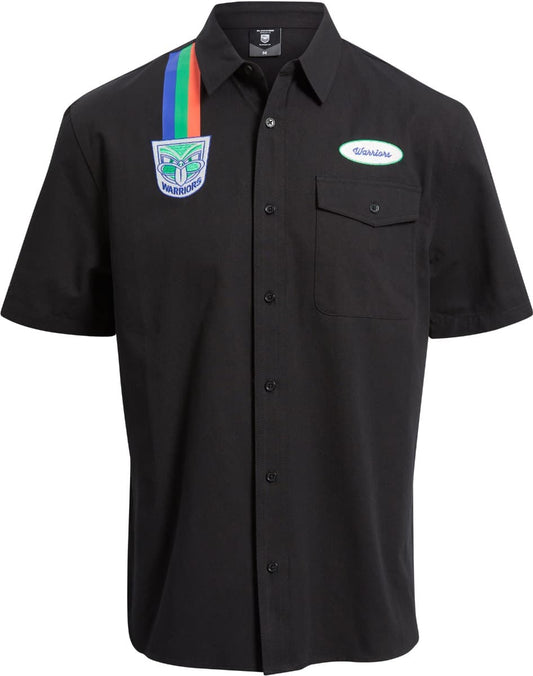 New Zealand Warriors 2025 NRL Mens Mechanic Shirt