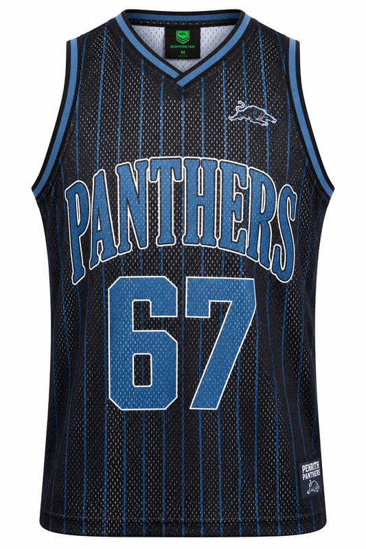 Penrith Panthers 2026 NRL COAR Mens Basketball Singlet