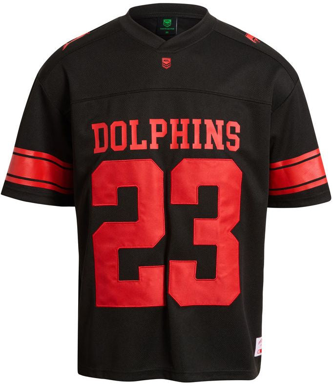 Dolphins 2026 NRL Mens Gridiron Mesh Jersey