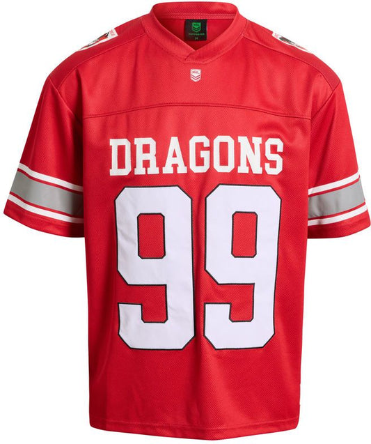 St George Dragons 2026 NRL Mens Gridiron Mesh Jersey