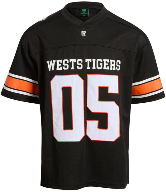 Wests Tigers 2026 NRL Mens Gridiron Mesh Jersey