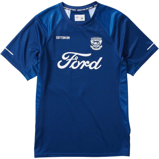 Geelong Cats 2026 AFL Mens Navy Training Shirt