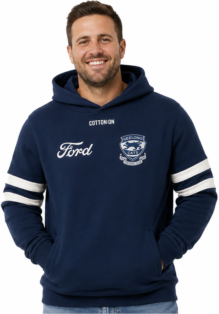 Geelong Cats 2026 AFL Mens Players Hoodie