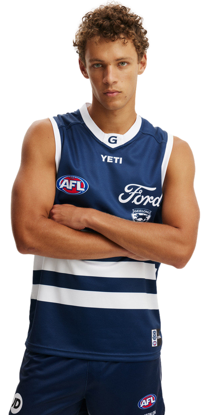 Geelong Cats 2026 AFL Mens Clash Guernsey