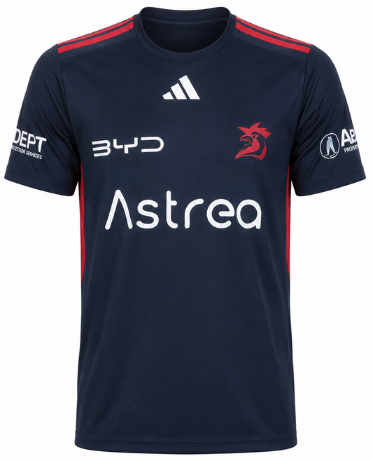 Sydney Roosters 2026 NRL Mens Navy Training Shirt