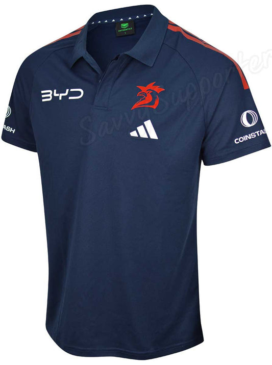 Sydney Roosters 2026 NRL Mens Media Polo Shirt